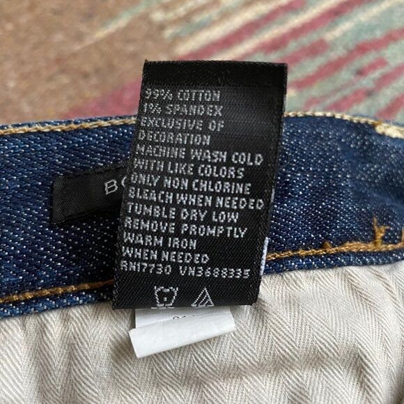 Mossimo Premium Boot Cut Dark Denim Jeans SZ 2 - Picture 6 of 12